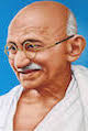 Gandhi portrait